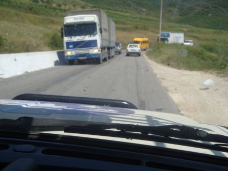 Strassenverkehr in Albanien