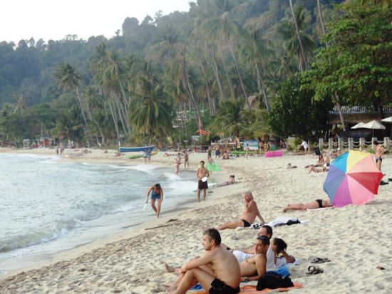 Ist ein wirklich voll gemütlicher Strand -- easy