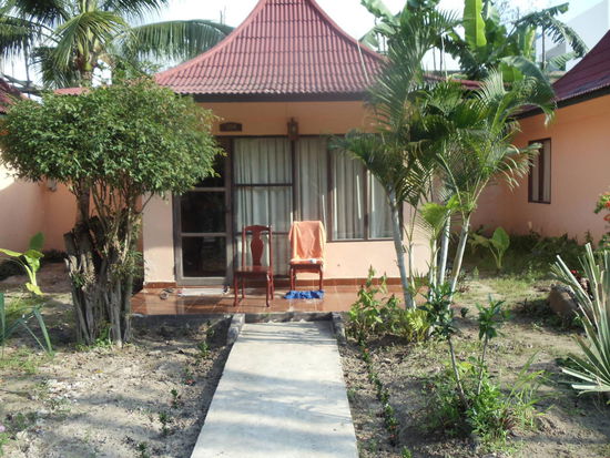 Unser Bungalow am Sairee Beach auf Koh Tao