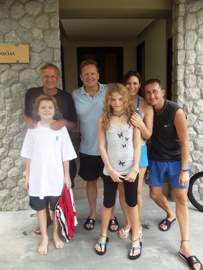 Tschühüss!! Es hat Riesenspass gemacht mit euch. Nochmals ein dickes Dankeschön für die tollen Tage und die grosszügige Einladung