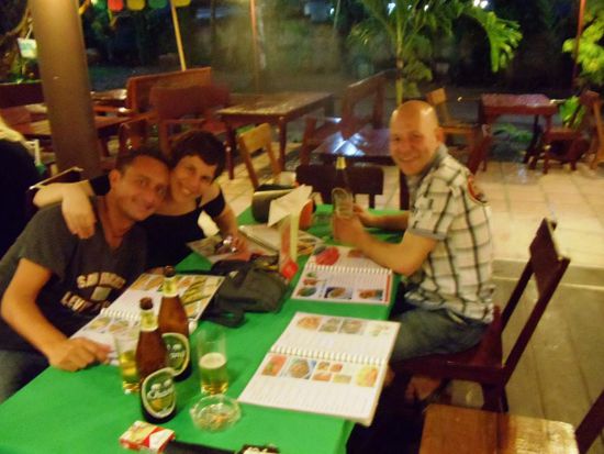 Willkommens Nachtessen im Jai