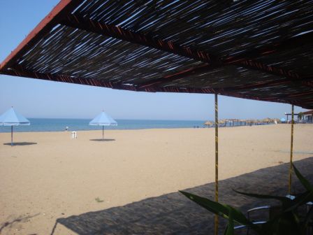 Unser Campingplatzstrand