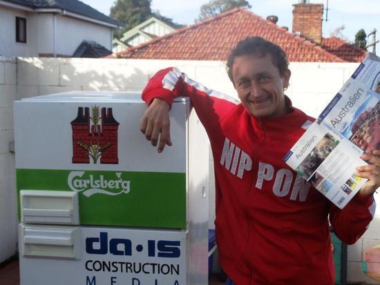 Wir freuen uns auf Australien und hoffen, dass wir morgen unser Auto erhalten.