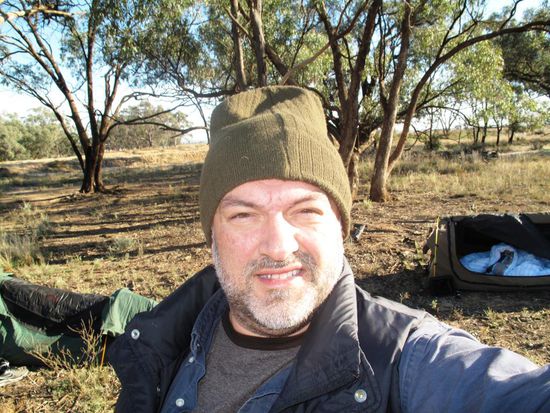 Als erster war Andrew wach.