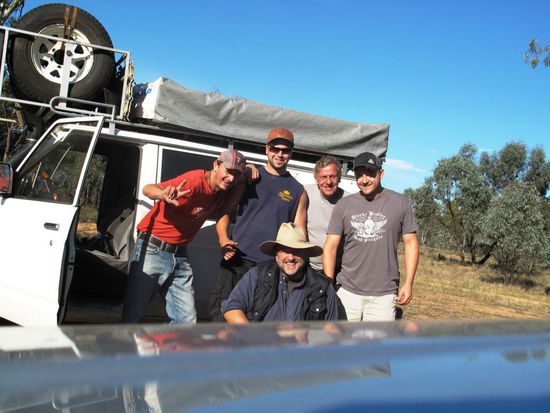 Dann war alles aufgeräumt und wir waren bereit für die nächsten 600 Kilometer