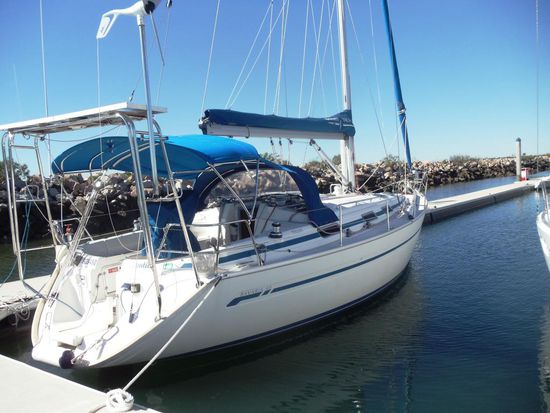 Und das ist das 40 Fuss Segelboot "Simpatico"