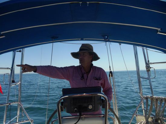 ..und zeigten, wo ich Fotos machen musste