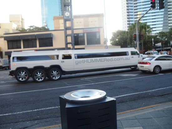 Es ist einfach alles ein bisschen grösser, als es in der Schweiz ist...