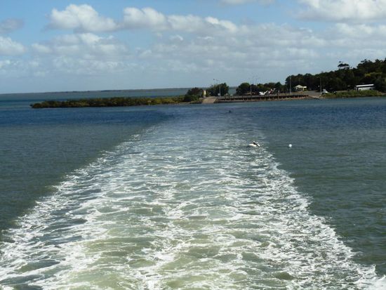 Endlich ist es soweit! Adieu und ab nach Fraser Island.