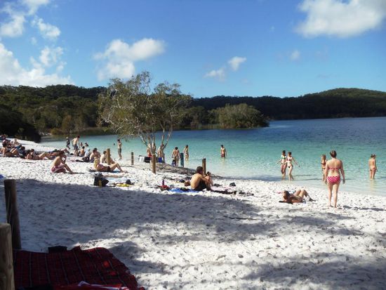 Aber das Wasser war eindeutig zu kalt für uns