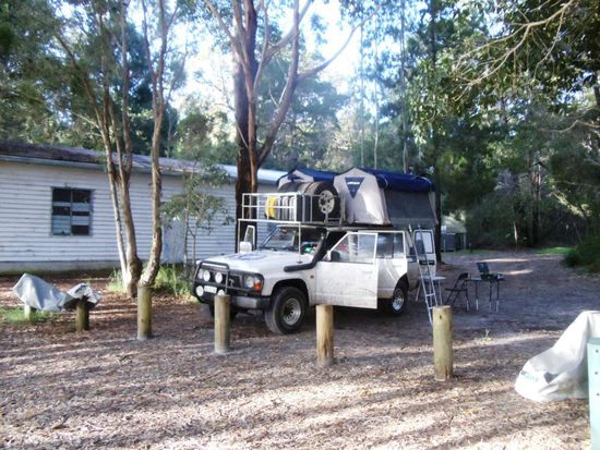 Letzte Übernachtung in Ungowa. Ein wunderschöner Ort - und ja, wieder ganz alleine.