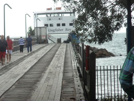Wir sagen "Auf Wiedersehen Fraser Island" und legen ab vom Kingfisher Bay zum Festland. Wir ziehen weiter Richtung Norden nach Cairns, mit dem Ziel Cape Yorke.