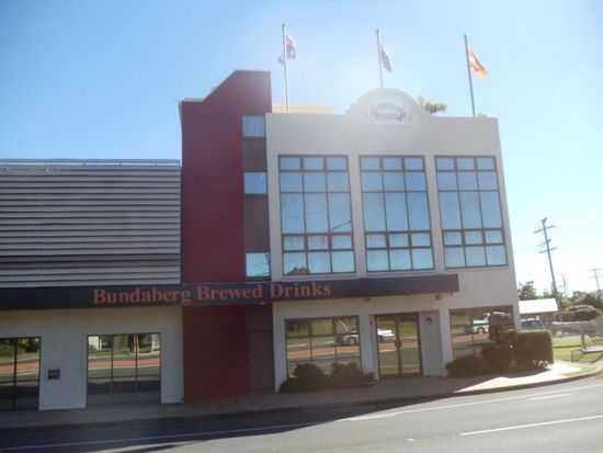 Und hier gibts den national bekannten Bundy Rum