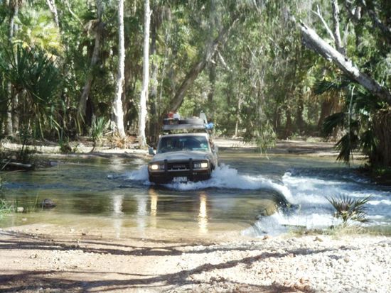 ..und hier die Zweite; Ja, auch ihnen macht das Outbackfahren Spass