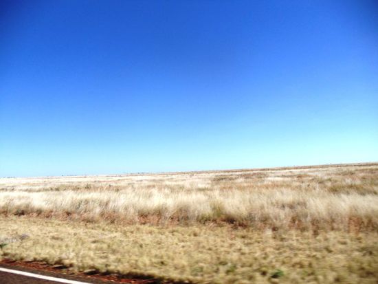 Links und rechts Nichts....