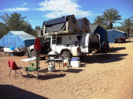 Sonntagsstimmung auf dem G'Mate Caravan Park, wo ich den Reisebericht mit den Fotos fertigstellte,...