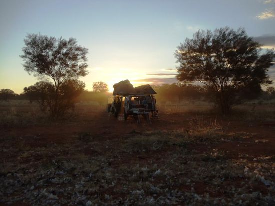 Übernachtung im Outback auf der Tanami Road