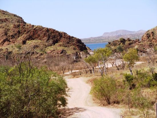 Das erste Bild vom zweitgrössten Stausee Australiens