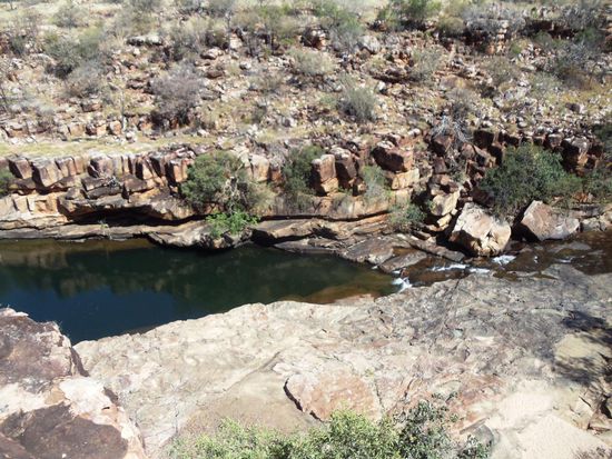 Ein paar Fotos von meiner Schluchtwanderung zum Barnett Gorge