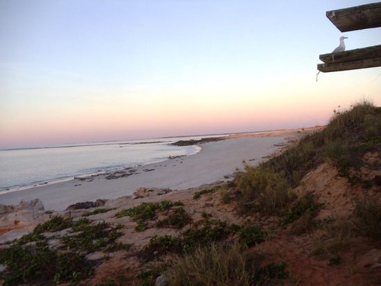 Vor lauter Ferienstimmung und vielem blabbern verpassten wir den Sonnenuntergang. Sieht trotzdem wunderschön aus, oder?