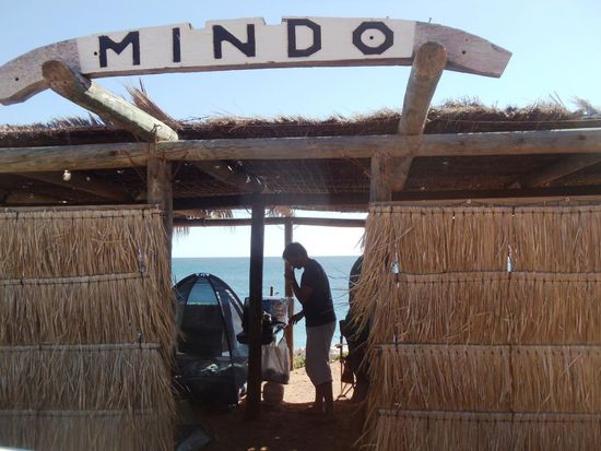 Markus und Thomas übernachteten auch im Shelter in ihren Zelten und wir bereiteten uns gemeinsam ein riesiges Frühstück zu