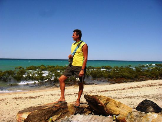 Nütze das jetzt ein wenig aus, dass ich fotografiert werden kann...