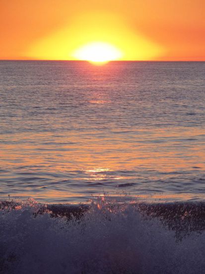 Zurück im Kooljaman Resort genossen wir den Sonnenuntergang.