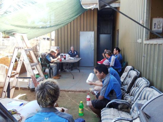 Ten o'clock tea time