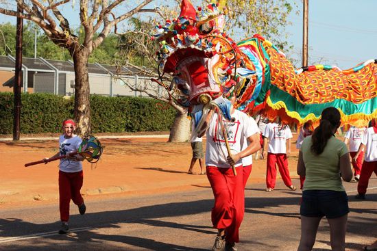 Die ganze Woche stand im Zeichen des Shinju Matsuri Festivals in Broome.