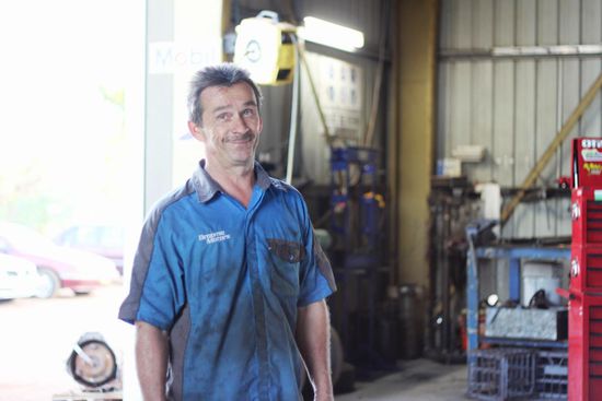 Armin, kurz vor Feierabend