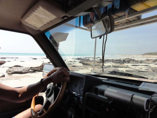 Tagesauslug an den Cable Beach mit Fredy an meinem ersten freien Tag.