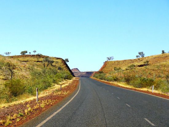 Auf dem Weg zum Karijini National Park