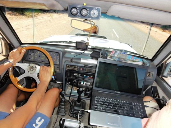 Unser Hightech Cockpit.