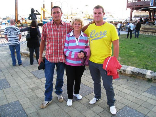 Am Hafen von Fremantle, kurz vor dem Besuch im...