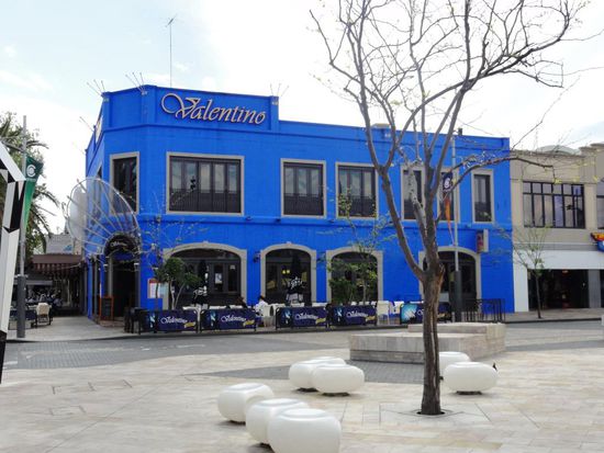 Auffälliges Lokal im Viertel von Northbridge