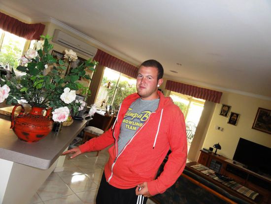 Na ja, so richtig frisch sieht Fredy am nächsten Morgen auch nicht aus