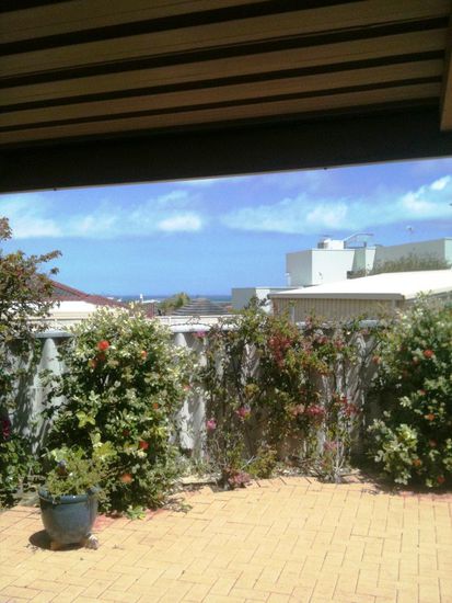 Sitzplatz von Albert und Ursel in Coogee