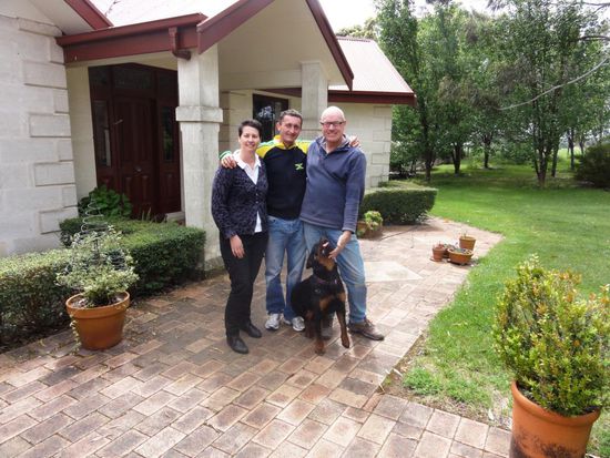 Nach drei Nächten hiess es bereits wieder Abschied nehmen von Mt Gambier, Kerry, Peter und Purdie. Thank's a lot for all