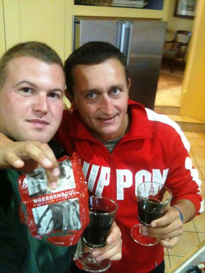 Tschüss und bis später aus Warrnambool