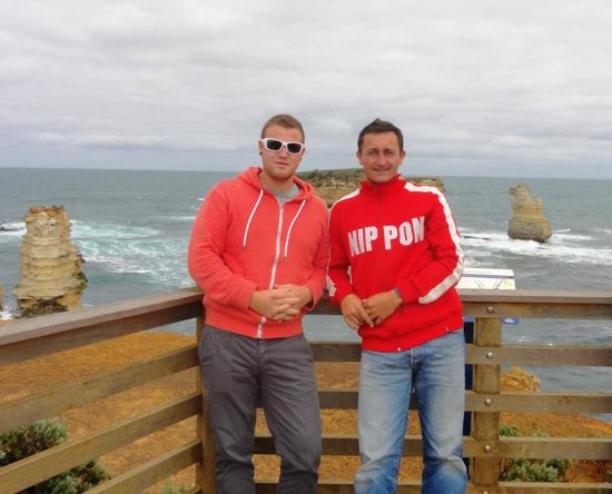 Cool Fredi und Nippon. Wir kamen den zwölf Apostel immer näher. Aber das sind sie noch nicht