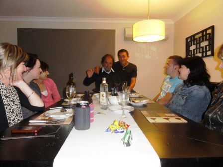Natürlich muss noch ein Foto her mit Hansi und mir. War ein gelungener und lustiger Abend