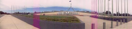 Parlamentshaus in Canberra