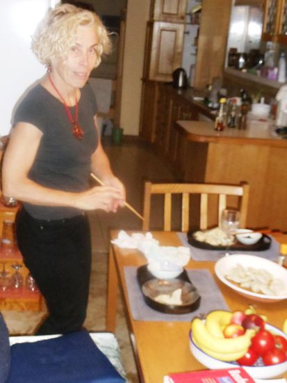 ..bewirtet mich Meredith Japanisch-Australisch. Mmhmm, lecker und DANKE!!