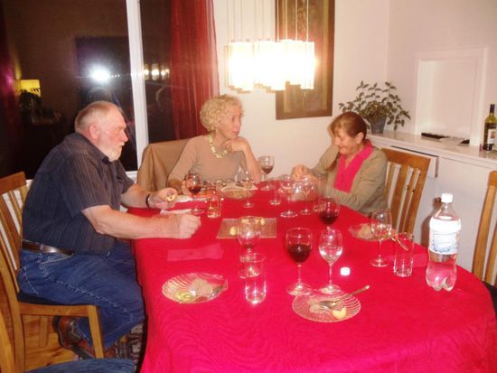 Hans und Alice Brüngger im Gespräch mit Meredith