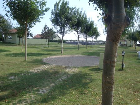 Wir waren wirklich ganz alleine auf diesem Campingplatz