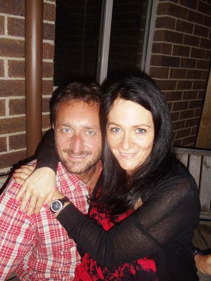 Sue kam übers Wochenende von Melbourne um Ross zu besuchen - und natürlich das Fondue zu testen