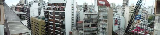BUENOS AIRES. Blick von unserer Wohnung