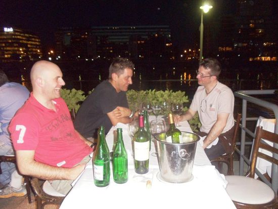 Abendessen in Puerto Madero