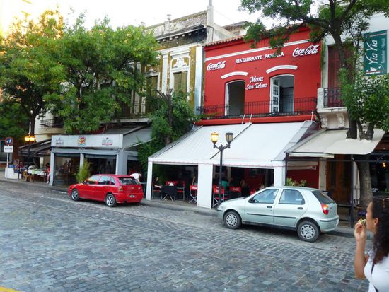 Hier, in der Strasse Chile gibt es sehr gute Restaurants