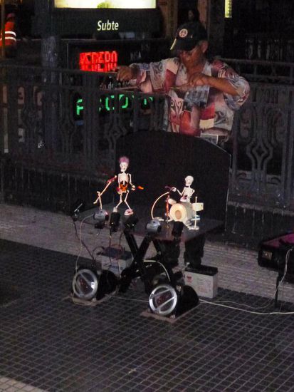 In der Florida Strasse unterwegs